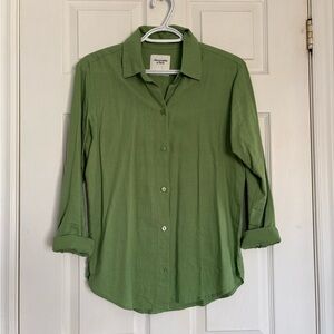 BRAND NEW Abercrombie & Fitch Linen Button Down